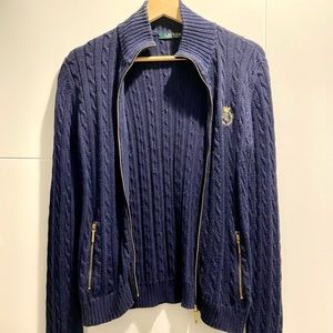 Ralph Lauren Knit Zipped Sweater